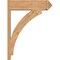 Ekena Millwork Thorton Smooth Arts and Crafts Outlooker, Western Red Cedar, 7 1/2"W x 26"D x 34"H OUT08X26X34THR03SWR - alternate 2